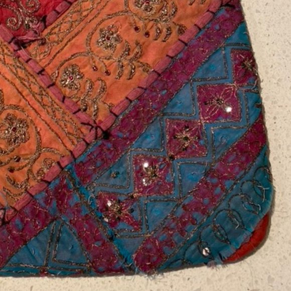 ANTIQUE Tibetan Tote/Vintage - Picture 4 of 6